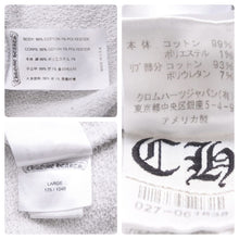 Load image into Gallery viewer, CHROME HEARTS クロムハーツ マッティボーイパーカー グレー コットン ポリエステル サイズL 美品 中古 50531