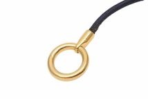 Load image into Gallery viewer, HERMES エルメス グレナン ブレスレット ゴールド レザー メタル ジュエリー アクセサリー 21g 中古 50536