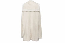 Load image into Gallery viewer, HERMES エルメス ロング カーディガン ベージュ シルク 光沢 トップス アウター ニット サイズME 美品 中古 50554