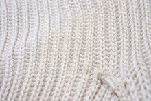 Load image into Gallery viewer, HERMES エルメス ロング カーディガン ベージュ シルク 光沢 トップス アウター ニット サイズME 美品 中古 50554