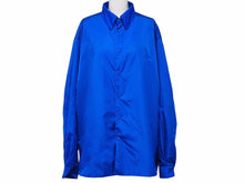 画像をギャラリービューアに読み込む, 極美品 PRADA SPORTS プラダ スポーツ 90年代 ナイロン ジャケット ブルー アウター シャツ サイズM 中古 50581