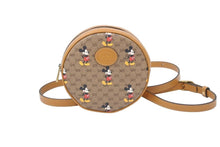 画像をギャラリービューアに読み込む, 極美品 GUCCI × Disney グッチ ディズニー コラボ ミッキー ミニ リュック バックパック 柄 GGスプリーム 603730 HWUBM 中古 50601