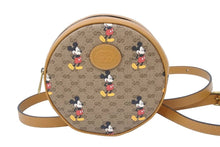 画像をギャラリービューアに読み込む, 極美品 GUCCI × Disney グッチ ディズニー コラボ ミッキー ミニ リュック バックパック 柄 GGスプリーム 603730 HWUBM 中古 50601