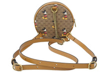 画像をギャラリービューアに読み込む, 極美品 GUCCI × Disney グッチ ディズニー コラボ ミッキー ミニ リュック バックパック 柄 GGスプリーム 603730 HWUBM 中古 50601