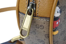 画像をギャラリービューアに読み込む, 極美品 GUCCI × Disney グッチ ディズニー コラボ ミッキー ミニ リュック バックパック 柄 GGスプリーム 603730 HWUBM 中古 50601