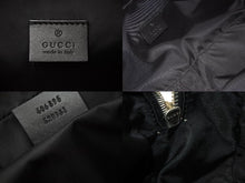 画像をギャラリービューアに読み込む, GUCCI グッチ セカンドバッグ GGスプリーム 406395 520981 イタリア製 カーフレザー ベージュ ブラック シルバー 美品 中古 50613