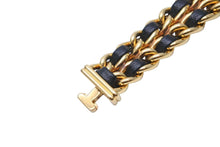 Load image into Gallery viewer, CHANEL シャネル プルミエール 腕時計 GP ゴールド ブラック チェーン クォーツ サイズM 美品 中古 50620