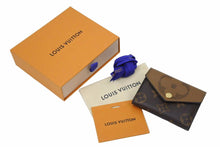 画像をギャラリービューアに読み込む, LOUIS VUITTON ルイ・ヴィトン 三つ折り財布 M80725 ポルトフォイユ ゾエ モノグラム キャンバス ブラウン 美品 中古 50632