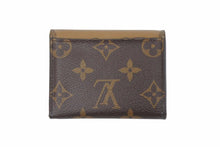 画像をギャラリービューアに読み込む, LOUIS VUITTON ルイ・ヴィトン 三つ折り財布 M80725 ポルトフォイユ ゾエ モノグラム キャンバス ブラウン 美品 中古 50632