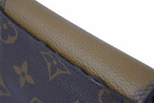 画像をギャラリービューアに読み込む, LOUIS VUITTON ルイ・ヴィトン 三つ折り財布 M80725 ポルトフォイユ ゾエ モノグラム キャンバス ブラウン 美品 中古 50632