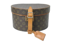 Load image into Gallery viewer, LOUIS VUITTON ルイヴィトン モノグラポワットシャポー バニティバッグ ブラウンシルバー金具 中古 50689