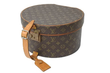 Load image into Gallery viewer, LOUIS VUITTON ルイヴィトン モノグラポワットシャポー バニティバッグ ブラウンシルバー金具 中古 50689