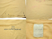 画像をギャラリービューアに読み込む, バスキア vintage tee jean Michel Basquiat ART 芸術T アートT NYC ニューヨーク 90s 00s 中古 50719