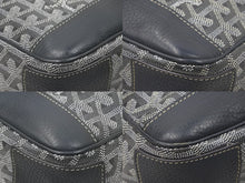 画像をギャラリービューアに読み込む, GOYARD ゴヤール ヴィンテージ 廃盤 ショルダーバッグ グランブルーMM グレー シルバー金具 美品 中古 50723
