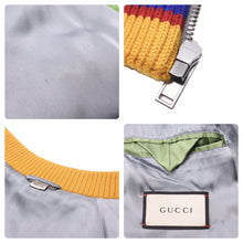 画像をギャラリービューアに読み込む, GUCCI グッチ エンブロイダリーボンバージャケット 17ss クルーズコレクション 450178 Z485D サイズ52 美品 中古 50725
