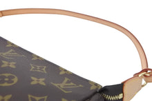 画像をギャラリービューアに読み込む, LOUISVUITTON ルイヴィトン ポシェットアクセソワール アクセサリーポーチ M51980 VI0053 ブラウン ゴールド PVC 美品 中古 50728