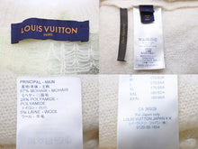 Load image into Gallery viewer, LOUIS VUITTON ルイ・ヴィトン ニット・セーター 19ss モヘア サイズXL ホワイト グリーン RM191 美品 中古 50742