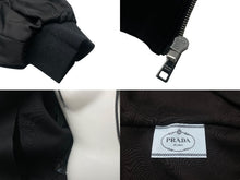 Load image into Gallery viewer, 極美品 PRADA プラダ ナイロンスリーブ パーカー レディース コットン ナイロン サイズXS ブラック 138545 中古 50743