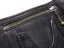 画像をギャラリービューアに読み込む, CHROME HEARTS クロムハーツ 三つ折り財布 CHプラス シルバー金具 ブラック レザー 良品 中古 50751