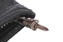 画像をギャラリービューアに読み込む, [USED/中古]CHROME HEARTS クロムハーツ コインケース コインケース ブラック レザー シルバー金具 Cランク 中古 50752