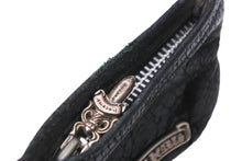 画像をギャラリービューアに読み込む, [USED/中古]CHROME HEARTS クロムハーツ コインケース コインケース ブラック レザー シルバー金具 Cランク 中古 50752