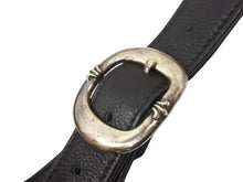 Load image into Gallery viewer, CHROME HEARTS クロムハーツ メッセンジャーバッグ MAIL LIP TANG リップタン ブラック シルバー ブラック レザー 美品 中古 50753