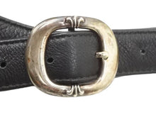 Load image into Gallery viewer, CHROME HEARTS クロムハーツ メッセンジャーバッグ MAIL LIP TANG リップタン ブラック シルバー ブラック レザー 美品 中古 50753