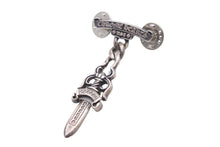 Load image into Gallery viewer, CHROME HEARTS クロムハーツ ピンバッジ ダガー アクセサリー 11.3g シルバー925 良品 中古 50765