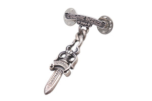 CHROME HEARTS クロムハーツ ピンバッジ ダガー アクセサリー 11.3g シルバー925 良品 中古 50765