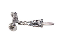 Load image into Gallery viewer, CHROME HEARTS クロムハーツ ピンバッジ ダガー アクセサリー 11.3g シルバー925 良品 中古 50765