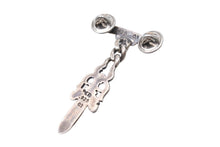 Load image into Gallery viewer, CHROME HEARTS クロムハーツ ピンバッジ ダガー アクセサリー 11.3g シルバー925 良品 中古 50765