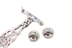 CHROME HEARTS クロムハーツ ピンバッジ ダガー アクセサリー 11.3g シルバー925 良品 中古 50765