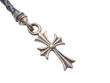 画像をギャラリービューアに読み込む, CHROME HEARTS クロムハーツ タイニー CHクロス 携帯ストラップ チャーム キーホルダー シルバー925 中古 50767