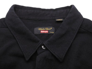 UNDERCOVER SUPREME アンダーカバーⅹシュプリーム 半袖シャツ コットン ブラック サイズXL 美品 中古 50779