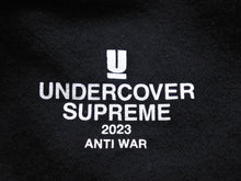 画像をギャラリービューアに読み込む, UNDERCOVER SUPREME アンダーカバーⅹシュプリーム 半袖シャツ コットン ブラック サイズXL 美品 中古 50779