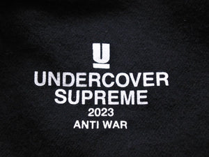 UNDERCOVER SUPREME アンダーカバーⅹシュプリーム 半袖シャツ コットン ブラック サイズXL 美品 中古 50779