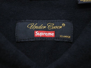 UNDERCOVER SUPREME アンダーカバーⅹシュプリーム 半袖シャツ コットン ブラック サイズXL 美品 中古 50779