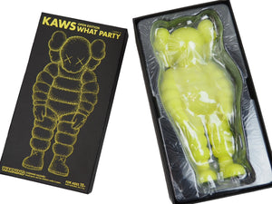 KAWS WHAT PARTY YELLOW カウズ イエロー-