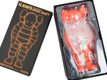 画像をギャラリービューアに読み込む, 新品未使用 MEDICOM TOY メディコムトイ 人形 フィギュア KAWS カウズ What Party open edition オレンジ 50812