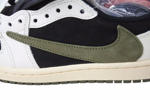 新品未使用 TravisScott トラヴィススコット Nike ナイキ Wmns AirJordan1 Low OG SP スニーカー Medium Olive サイズ24cm 50829