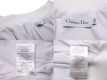 画像をギャラリービューアに読み込む, ChristianDior クリスチャンディオール ブルゾン トロッター柄 ポケット ナイロン エラスタン ホワイト ピンク 美品 中古 50836