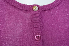 画像をギャラリービューアに読み込む, GUCCI グッチ カーディガン キッズ トップス 414155X7375 イタリア製 レーヨン ピンク サイズ12 美品 中古 50845