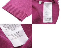 画像をギャラリービューアに読み込む, GUCCI グッチ カーディガン キッズ トップス 414155X7375 イタリア製 レーヨン ピンク サイズ12 美品 中古 50845