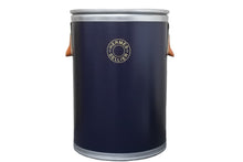 Load image into Gallery viewer, HERMES エルメス サドルボックス セリエライン ラージサイズ ネイビー シルバー インテリア 収納 置物 美品 中古 50875