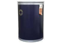 Load image into Gallery viewer, HERMES エルメス サドルボックス セリエライン ラージサイズ ネイビー シルバー インテリア 収納 置物 美品 中古 50875