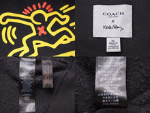 画像をギャラリービューアに読み込む, COACH KITH HARING スウェット コーチ キースヘリング ブラック イエロー レッド ポップアート 中古 50918