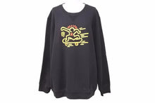 画像をギャラリービューアに読み込む, COACH KITH HARING スウェット コーチ キースヘリング ブラック イエロー レッド ポップアート 中古 50918