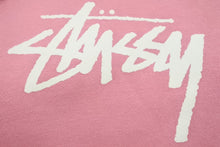Load image into Gallery viewer, STUSSY パーカー ステューシー ピンク デカロゴ ストリート スケート サーフ スト男 スト女 中古 50922