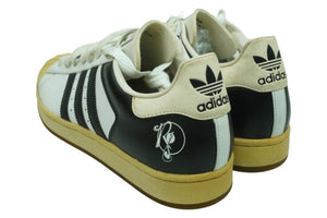 adidas アディダス スニーカー2005年製 114202 SUPER STAR 35TH MUSIC ROC-A-FELLA ロッカフェラレコード サイズ28 良品 中古 50946