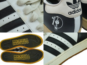 adidas アディダス スニーカー2005年製 114202 SUPER STAR 35TH MUSIC ROC-A-FELLA ロッカフェラレコード サイズ28 良品 中古 50946